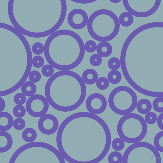 bubbles, circles, sponge, big, medium, small, 17 pixel line width, Blue Marguerite and Botticelli circles bubbles sponge soap seamless tileable