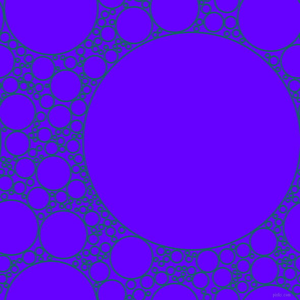 bubbles, circles, sponge, big, medium, small, 3 pixel line width, Blue Stone and Electric Indigo circles bubbles sponge soap seamless tileable