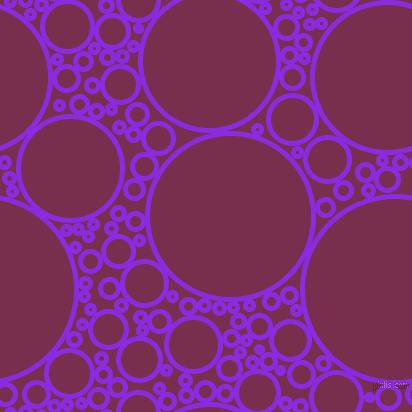 bubbles, circles, sponge, big, medium, small, 5 pixel line width, Blue Violet and Flirt circles bubbles sponge soap seamless tileable