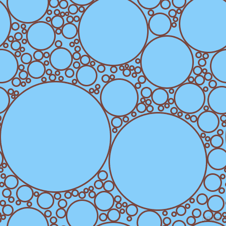 bubbles, circles, sponge, big, medium, small, 3 pixel line width, Bole and Light Sky Blue circles bubbles sponge soap seamless tileable