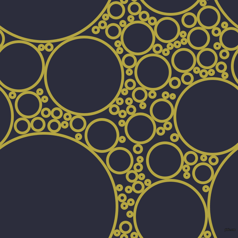 bubbles, circles, sponge, big, medium, small, 9 pixel line width, Brass and Black Rock circles bubbles sponge soap seamless tileable