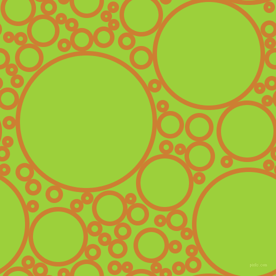bubbles, circles, sponge, big, medium, small, 9 pixel line width, Bronze and Atlantis circles bubbles sponge soap seamless tileable