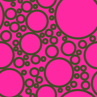 bubbles, circles, sponge, big, medium, small, 9 pixel line width, Bronzetone and Persian Rose circles bubbles sponge soap seamless tileable