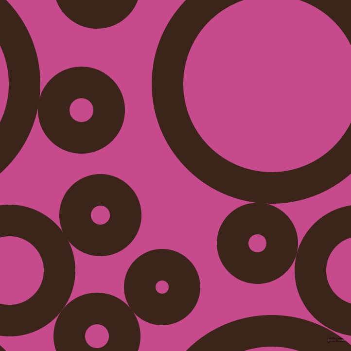 bubbles, circles, sponge, big, medium, small, 65 pixel line width, Brown Pod and Mulberry circles bubbles sponge soap seamless tileable