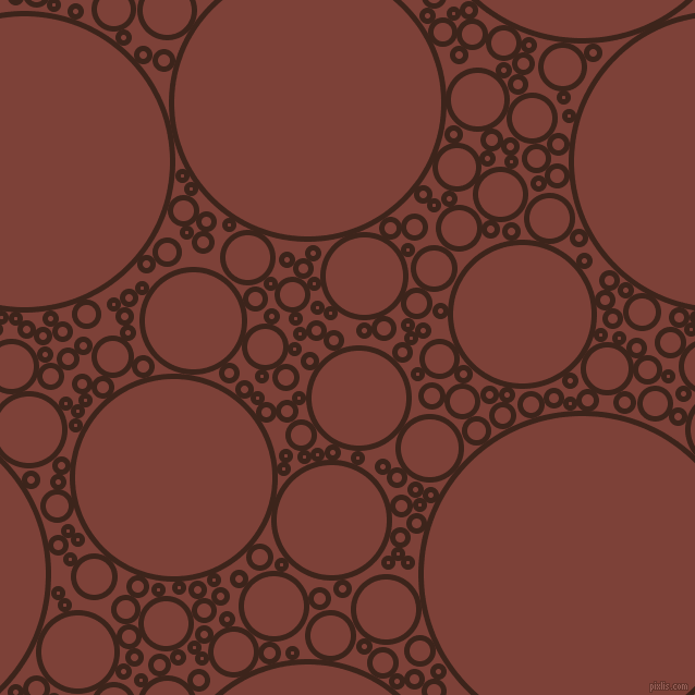 bubbles, circles, sponge, big, medium, small, 5 pixel line width, Brown Pod and Red Robin circles bubbles sponge soap seamless tileable