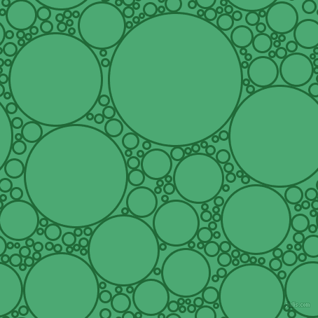 bubbles, circles, sponge, big, medium, small, 3 pixel line width, Camarone and Ocean Green circles bubbles sponge soap seamless tileable