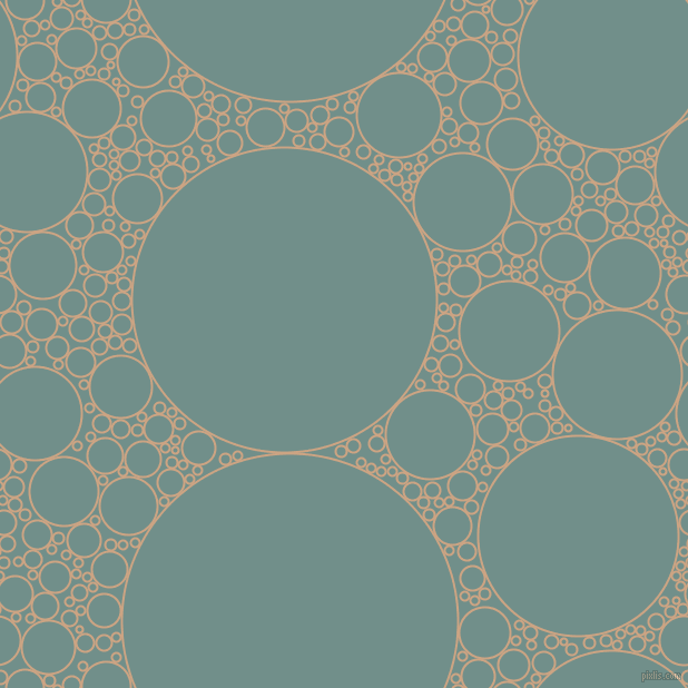 bubbles, circles, sponge, big, medium, small, 2 pixel line width, Cameo and Gumbo circles bubbles sponge soap seamless tileable