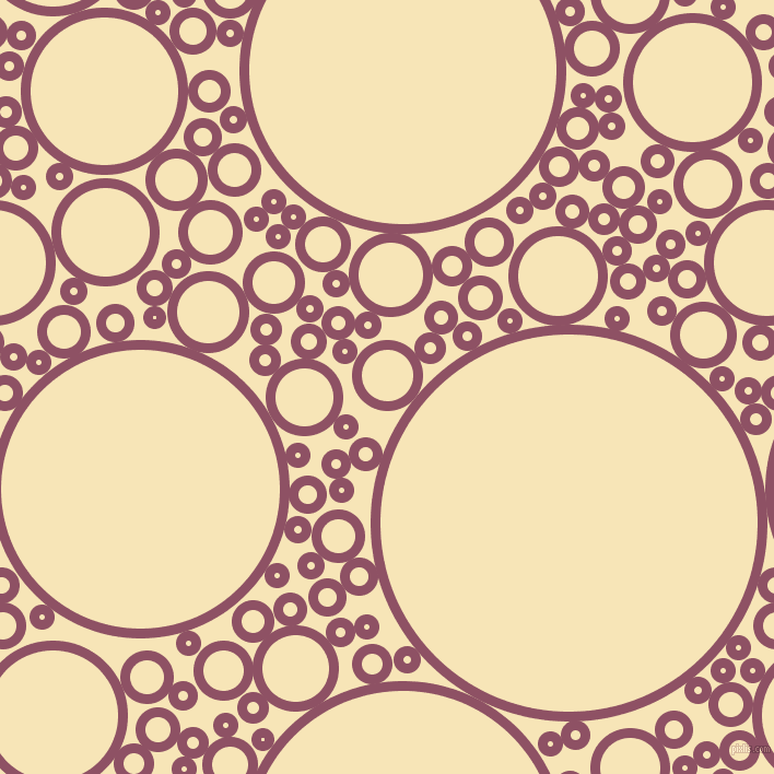 bubbles, circles, sponge, big, medium, small, 9 pixel line widthCannon Pink and Barley White circles bubbles sponge soap seamless tileable