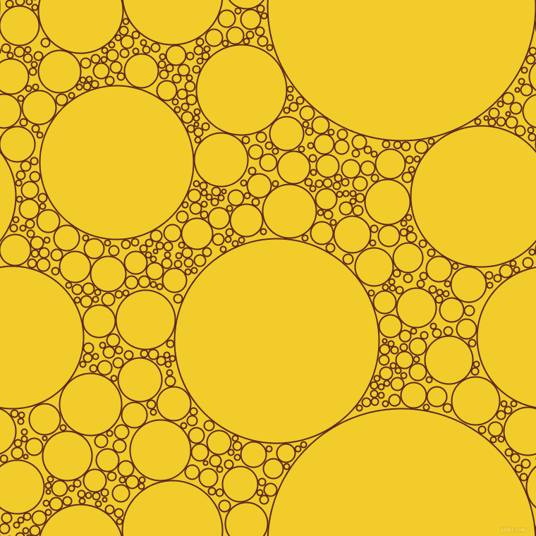 bubbles, circles, sponge, big, medium, small, 2 pixel line width, Caput Mortuum and Golden Dream circles bubbles sponge soap seamless tileable