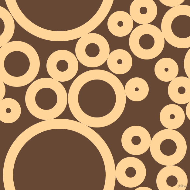 bubbles, circles, sponge, big, medium, small, 33 pixel line width, Caramel and Jambalaya circles bubbles sponge soap seamless tileable