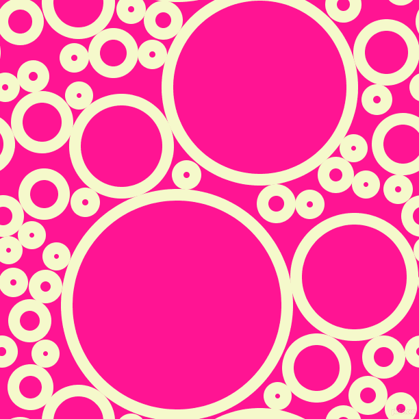 bubbles, circles, sponge, big, medium, small, 17 pixel line width, Carla and Deep Pink circles bubbles sponge soap seamless tileable