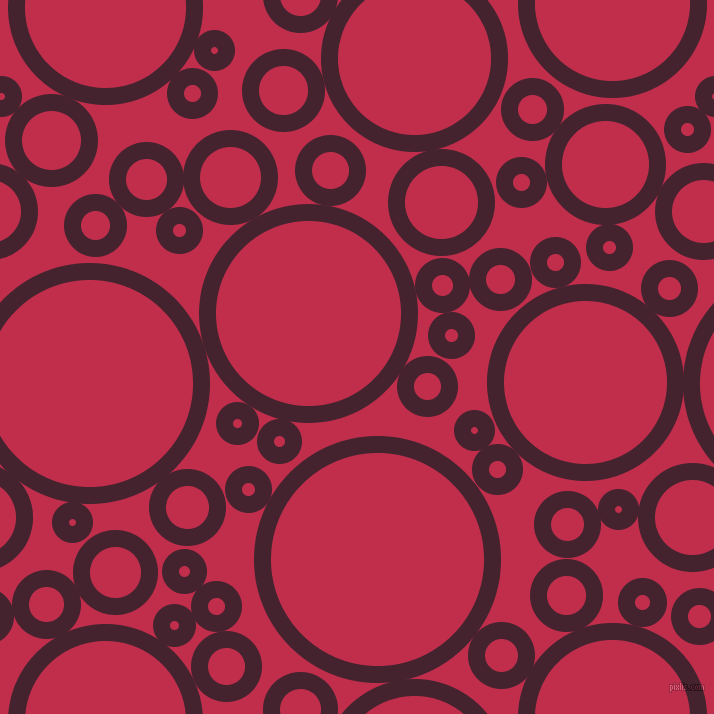 bubbles, circles, sponge, big, medium, small, 17 pixel line width, Castro and Old Rose circles bubbles sponge soap seamless tileable