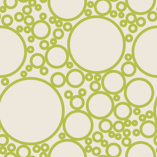 bubbles, circles, sponge, big, medium, small, 9 pixel line width, Celery and White Linen circles bubbles sponge soap seamless tileable