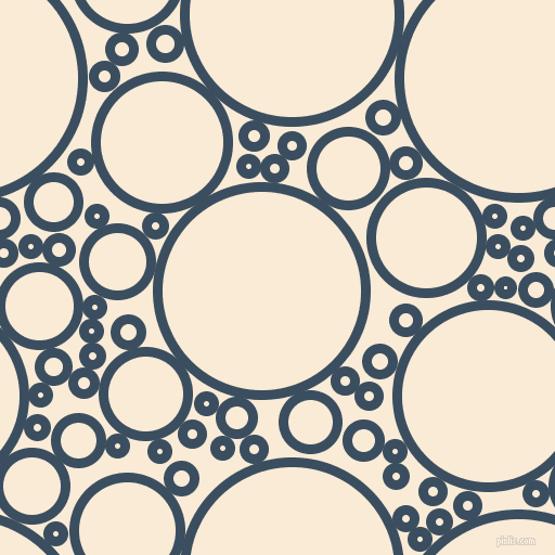 bubbles, circles, sponge, big, medium, small, 9 pixel line width, Cello and Antique White circles bubbles sponge soap seamless tileable