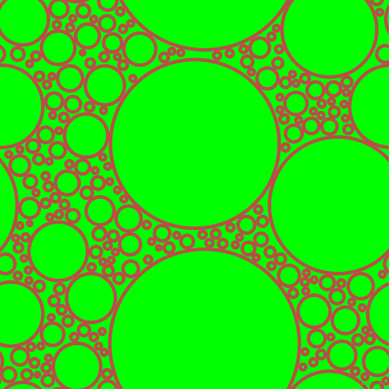 bubbles, circles, sponge, big, medium, small, 5 pixel line width, Chestnut and Lime circles bubbles sponge soap seamless tileable