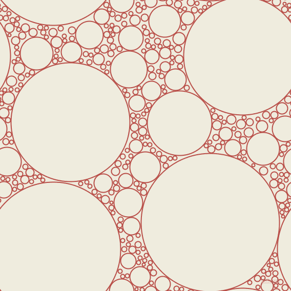 bubbles, circles, sponge, big, medium, small, 2 pixel line width, Chestnut and Rice Cake circles bubbles sponge soap seamless tileable