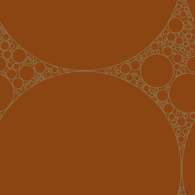 bubbles, circles, sponge, big, medium, small, 2 pixel line width, Clay Creek and Saddle Brown circles bubbles sponge soap seamless tileable