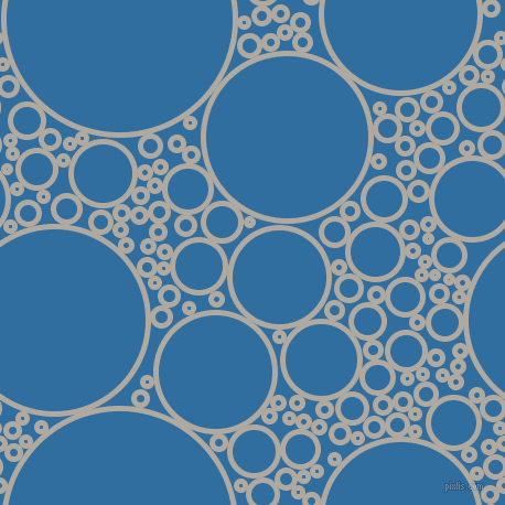 bubbles, circles, sponge, big, medium, small, 5 pixel line width, Cloudy and Lochmara circles bubbles sponge soap seamless tileable
