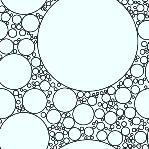 bubbles, circles, sponge, big, medium, small, 3 pixel line width, Cod Grey and Azure circles bubbles sponge soap seamless tileable