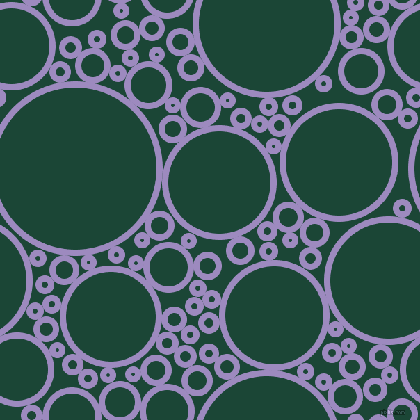 bubbles, circles, sponge, big, medium, small, 9 pixel line width, Cold Purple and Sherwood Green circles bubbles sponge soap seamless tileable