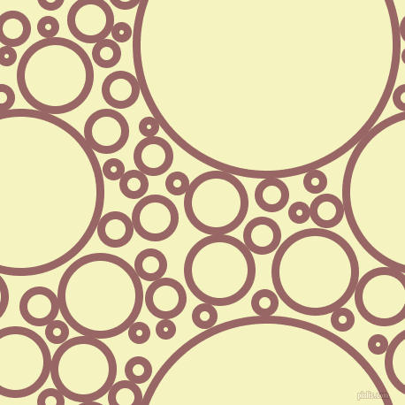 bubbles, circles, sponge, big, medium, small, 9 pixel line width, Copper Rose and Cumulus circles bubbles sponge soap seamless tileable