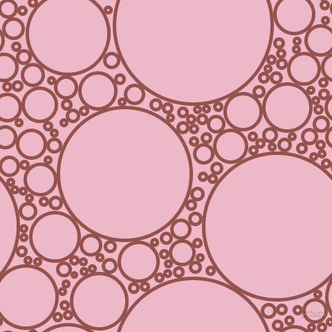 bubbles, circles, sponge, big, medium, small, 5 pixel line widthCopper Rust and Chantilly circles bubbles sponge soap seamless tileable