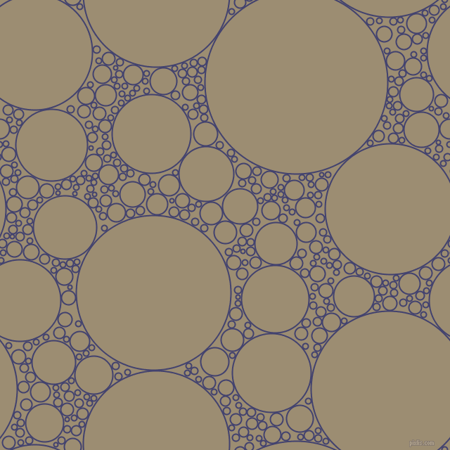bubbles, circles, sponge, big, medium, small, 2 pixel line width, Corn Flower Blue and Pale Oyster circles bubbles sponge soap seamless tileable