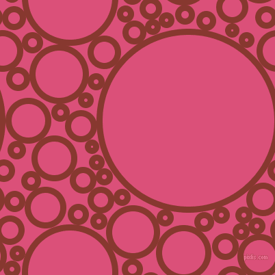 bubbles, circles, sponge, big, medium, small, 9 pixel line width, Crab Apple and Cranberry circles bubbles sponge soap seamless tileable