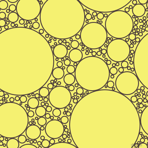 bubbles, circles, sponge, big, medium, small, 3 pixel line width, Crater Brown and Dolly circles bubbles sponge soap seamless tileable