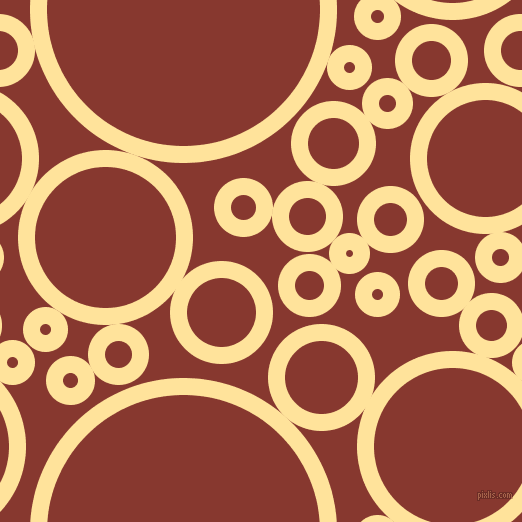 bubbles, circles, sponge, big, medium, small, 17 pixel line width, Cream Brulee and Crab Apple circles bubbles sponge soap seamless tileable