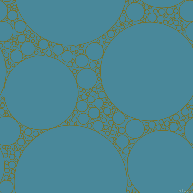 bubbles, circles, sponge, big, medium, small, 2 pixel line width, Crete and Hippie Blue circles bubbles sponge soap seamless tileable
