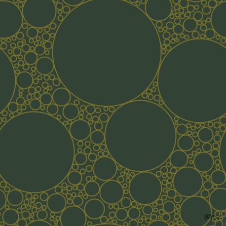 bubbles, circles, sponge, big, medium, small, 2 pixel line width, Crete and Timber Green circles bubbles sponge soap seamless tileable
