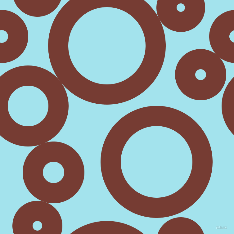 bubbles, circles, sponge, big, medium, small, 65 pixel line width, Crown Of Thorns and Blizzard Blue circles bubbles sponge soap seamless tileable