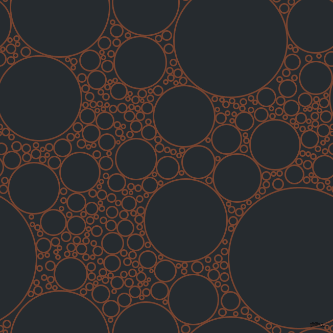 bubbles, circles, sponge, big, medium, small, 3 pixel line width, Cumin and Blue Charcoal circles bubbles sponge soap seamless tileable