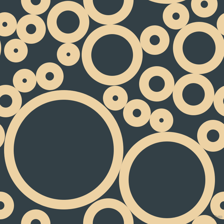 bubbles, circles, sponge, big, medium, small, 33 pixel line width, Dairy Cream and Big Stone circles bubbles sponge soap seamless tileable