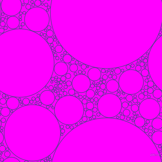 bubbles, circles, sponge, big, medium, small, 2 pixel line width, Daisy Bush and Magenta circles bubbles sponge soap seamless tileable