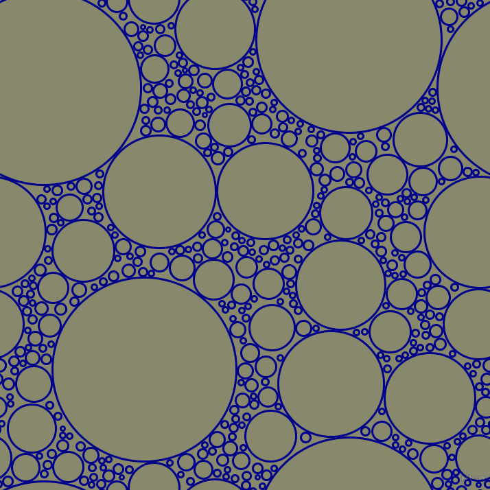 bubbles, circles, sponge, big, medium, small, 3 pixel line width, Dark Blue and Bitter circles bubbles sponge soap seamless tileable