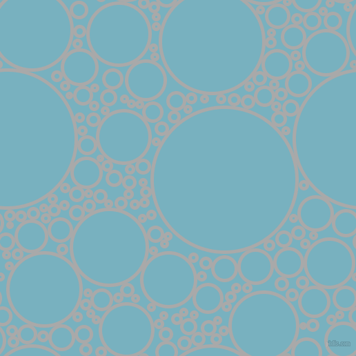 bubbles, circles, sponge, big, medium, small, 5 pixel line width, Dark Gray and Glacier circles bubbles sponge soap seamless tileable