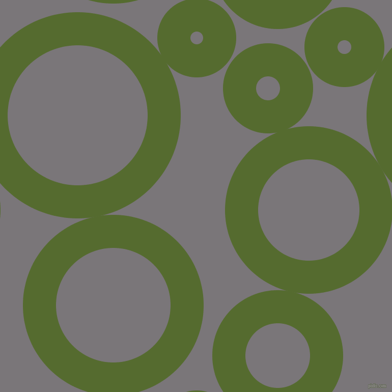 bubbles, circles, sponge, big, medium, small, 65 pixel line width, Dark Olive Green and Monsoon circles bubbles sponge soap seamless tileable