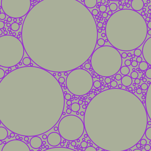 bubbles, circles, sponge, big, medium, small, 3 pixel line width, Dark Orchid and Green Spring circles bubbles sponge soap seamless tileable