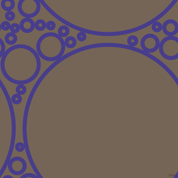 bubbles, circles, sponge, big, medium, small, 17 pixel line width, Dark Slate Blue and Pine Cone circles bubbles sponge soap seamless tileable