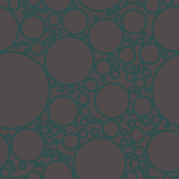 bubbles, circles, sponge, big, medium, small, 9 pixel line widthDark Slate Grey and Matterhorn circles bubbles sponge soap seamless tileable