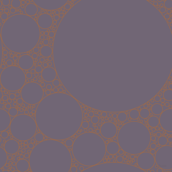 bubbles, circles, sponge, big, medium, small, 2 pixel line width, Dark Tan and Rum circles bubbles sponge soap seamless tileable