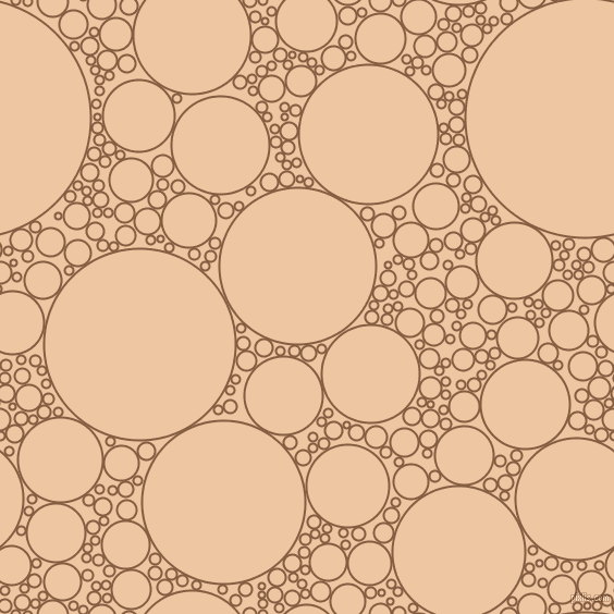bubbles, circles, sponge, big, medium, small, 2 pixel line width, Dark Wood and Negroni circles bubbles sponge soap seamless tileable