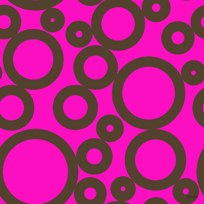 bubbles, circles, sponge, big, medium, small, 33 pixel line widthDeep Bronze and Shocking Pink circles bubbles sponge soap seamless tileable
