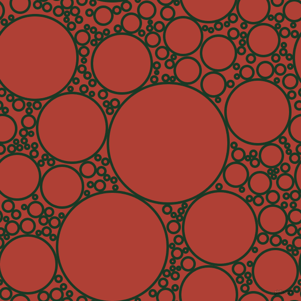 bubbles, circles, sponge, big, medium, small, 5 pixel line width, Deep Fir and Medium Carmine circles bubbles sponge soap seamless tileable