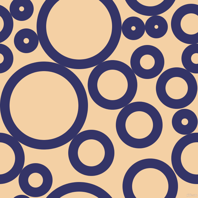 bubbles, circles, sponge, big, medium, small, 33 pixel line width, Deep Koamaru and Tequila circles bubbles sponge soap seamless tileable
