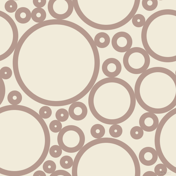 bubbles, circles, sponge, big, medium, small, 17 pixel line width, Del Rio and Buttery White circles bubbles sponge soap seamless tileable