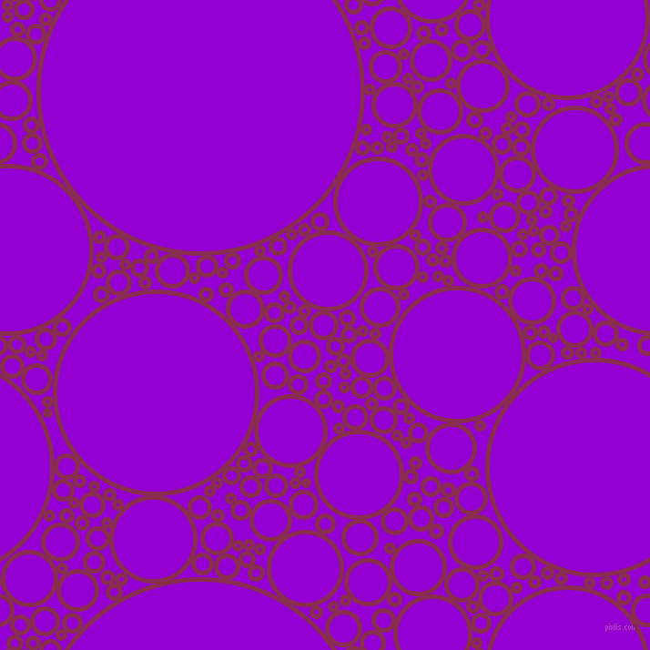 bubbles, circles, sponge, big, medium, small, 5 pixel line width, Disco and Dark Violet circles bubbles sponge soap seamless tileable