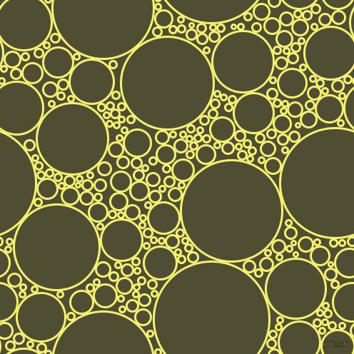 bubbles, circles, sponge, big, medium, small, 3 pixel line width, Dolly and Camouflage circles bubbles sponge soap seamless tileable